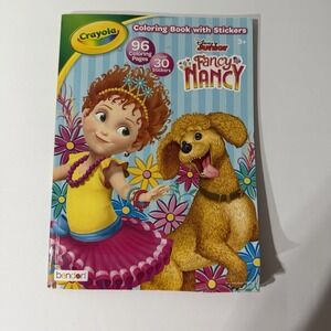 Crayola Fancy Nancy Coloring Book published by Bendon.